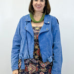 Bluebird Biker Corduroy Jacket Outerwear Oddi