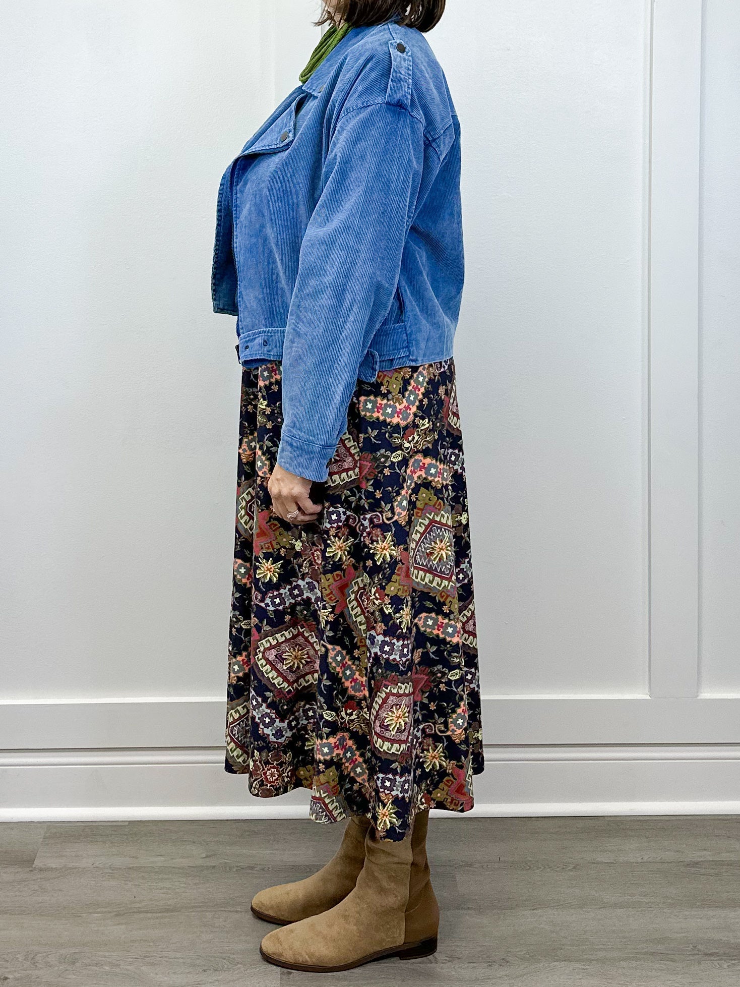 Bluebird Biker Corduroy Jacket Outerwear Oddi