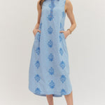 Bluebird Lane Midi Dress Long Dresses Entro