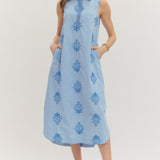 Bluebird Lane Midi Dress Long Dresses Entro