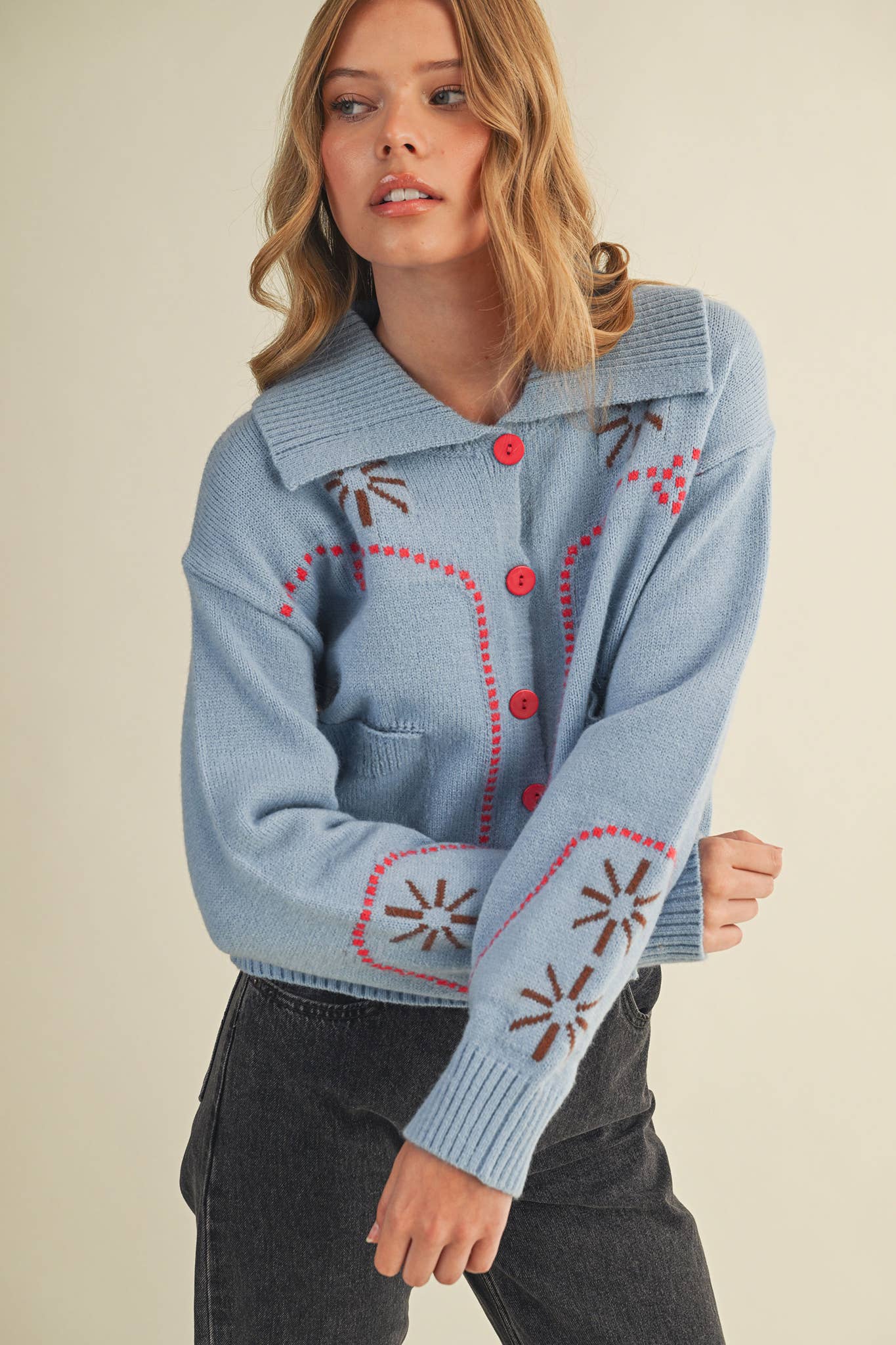 Bluebonnet Trail Cardigan - Sugar Babies Children's Boutique/Meg's Shoppe