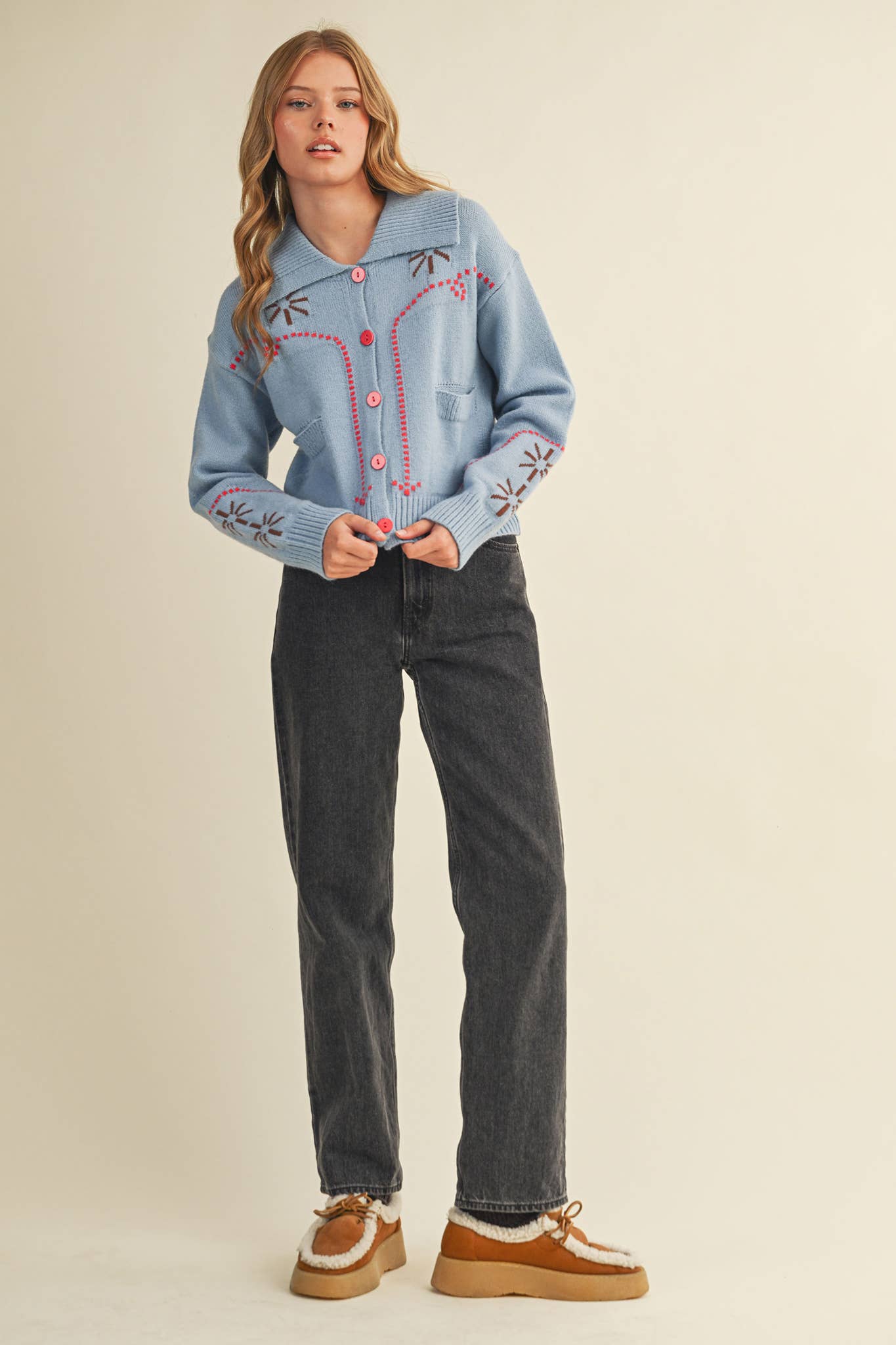 Bluebonnet Trail Cardigan - Sugar Babies Children's Boutique/Meg's Shoppe