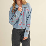 Bluebonnet Trail Cardigan - Sugar Babies Children's Boutique/Meg's Shoppe
