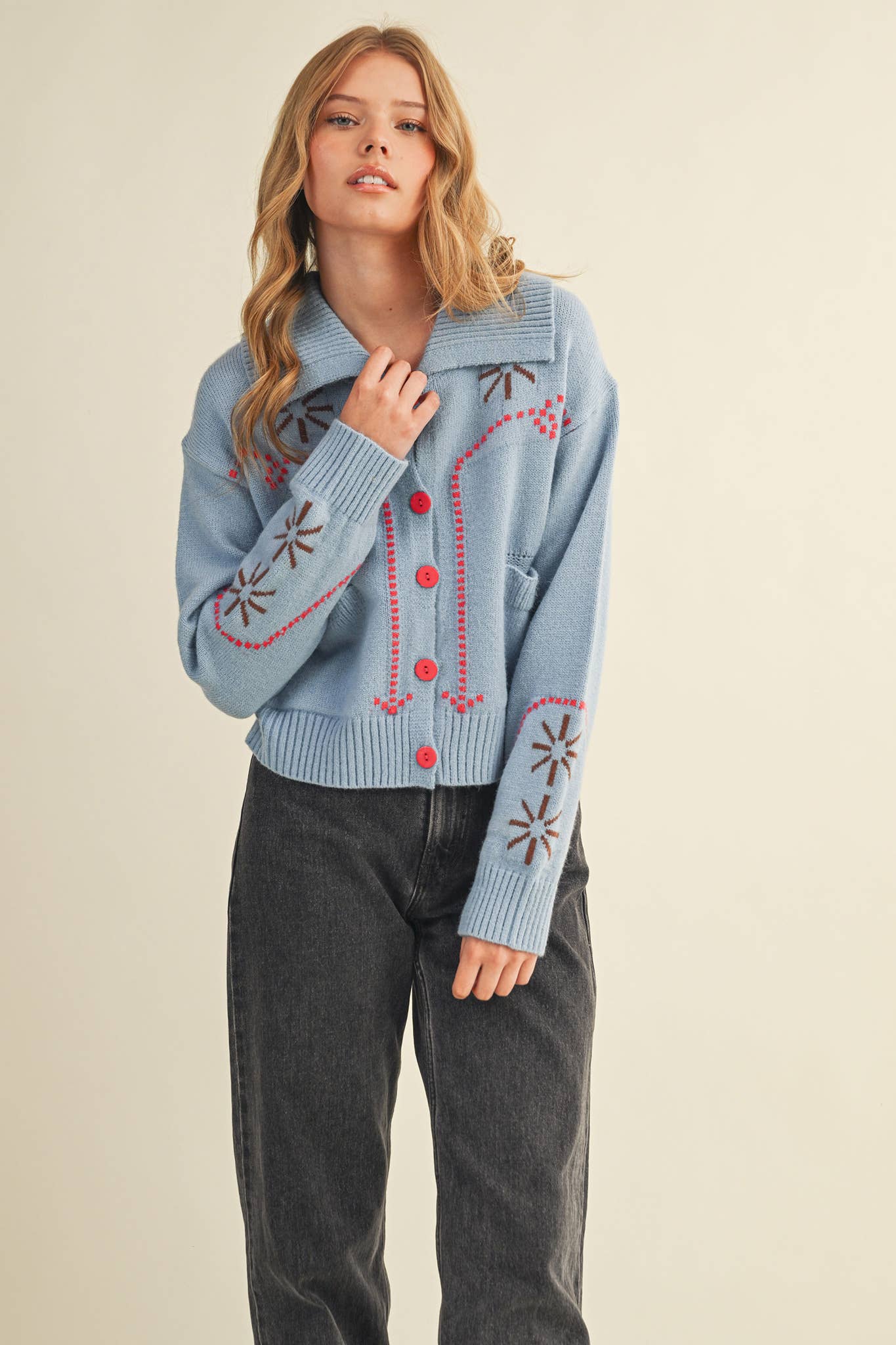 Bluebonnet Trail Cardigan - Sugar Babies Children's Boutique/Meg's Shoppe