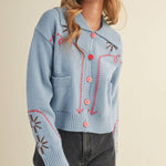 Bluebonnet Trail Cardigan - Sugar Babies Children's Boutique/Meg's Shoppe