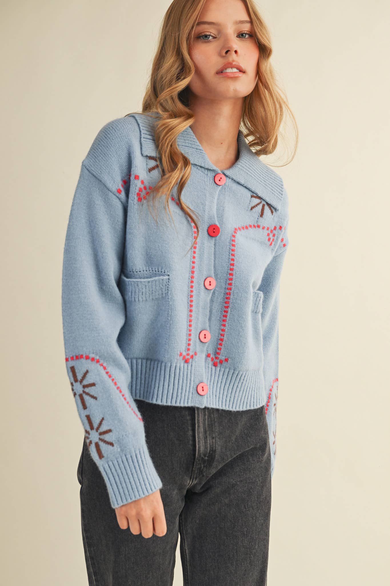 Bluebonnet Trail Cardigan - Sugar Babies Children's Boutique/Meg's Shoppe