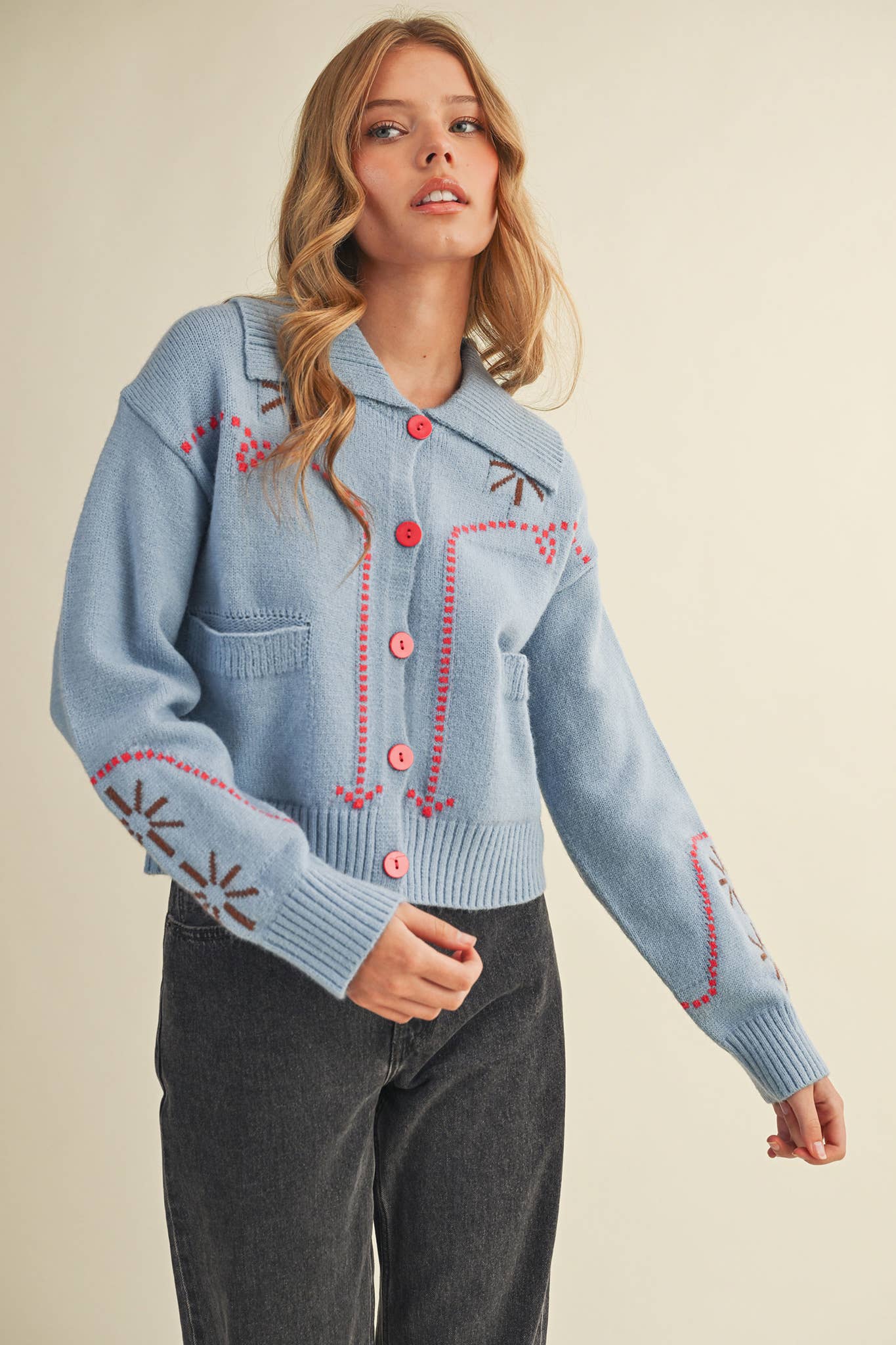 Bluebonnet Trail Cardigan - Sugar Babies Children's Boutique/Meg's Shoppe