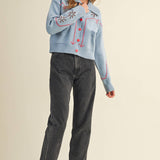 Bluebonnet Trail Cardigan - Sugar Babies Children's Boutique/Meg's Shoppe