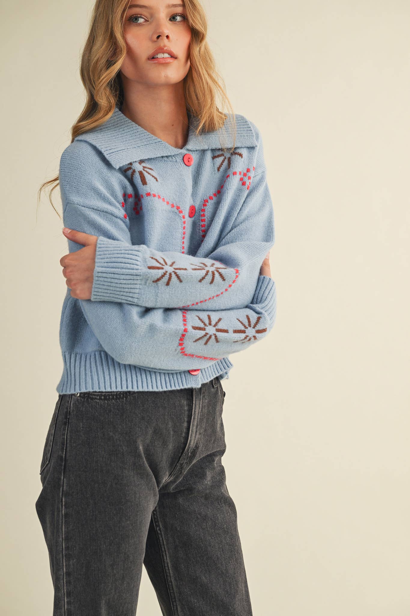 Bluebonnet Trail Cardigan - Sugar Babies Children's Boutique/Meg's Shoppe