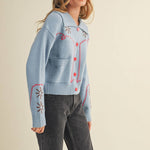 Bluebonnet Trail Cardigan - Sugar Babies Children's Boutique/Meg's Shoppe