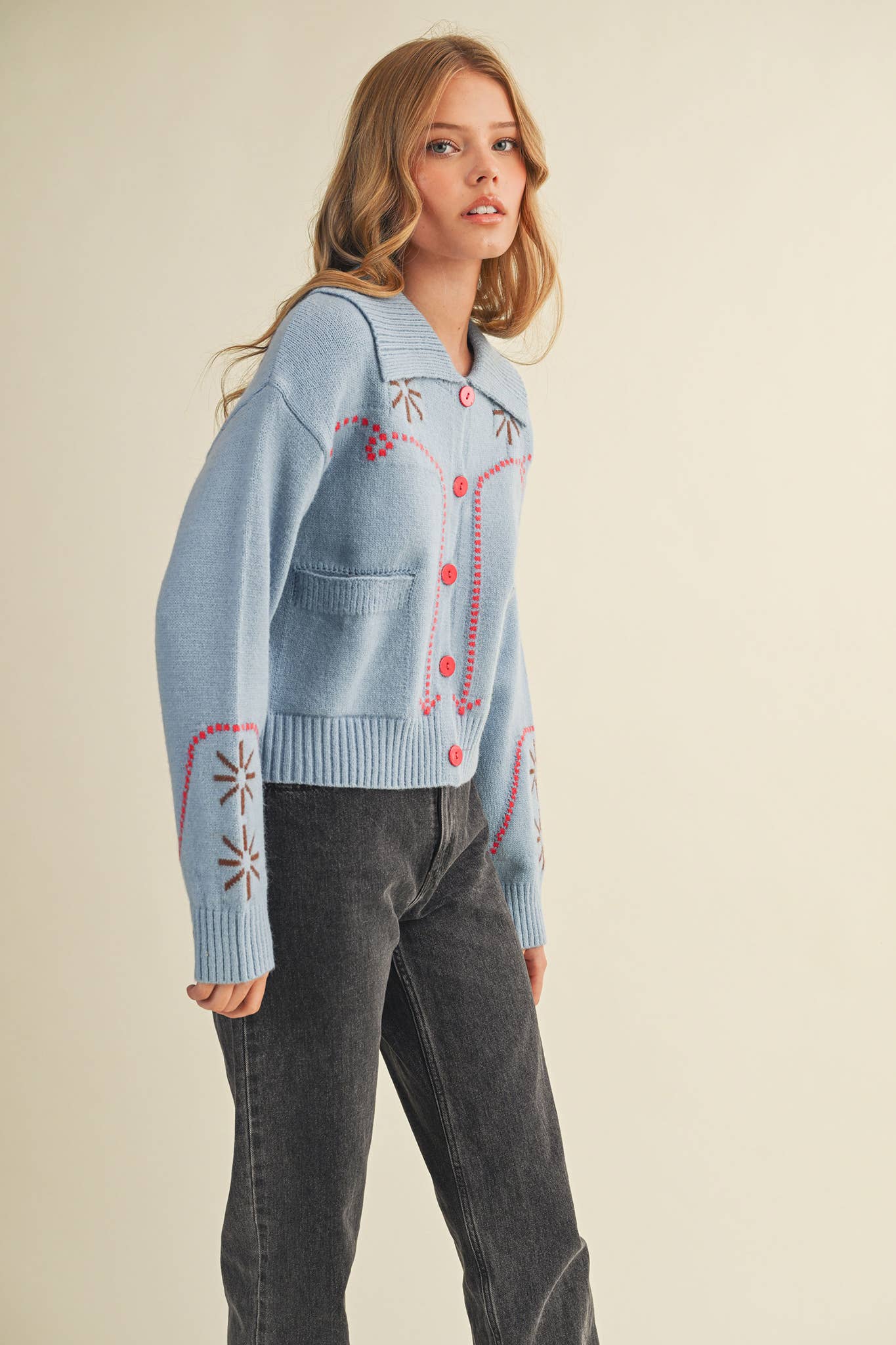 Bluebonnet Trail Cardigan - Sugar Babies Children's Boutique/Meg's Shoppe