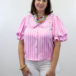 Blushing Belle Blouse Tops Jodifl