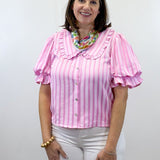 Blushing Belle Blouse Tops Jodifl