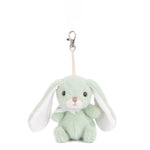 Bouncy Bunny Bag Charm - Assorted Plush Bukowski Bears Lime