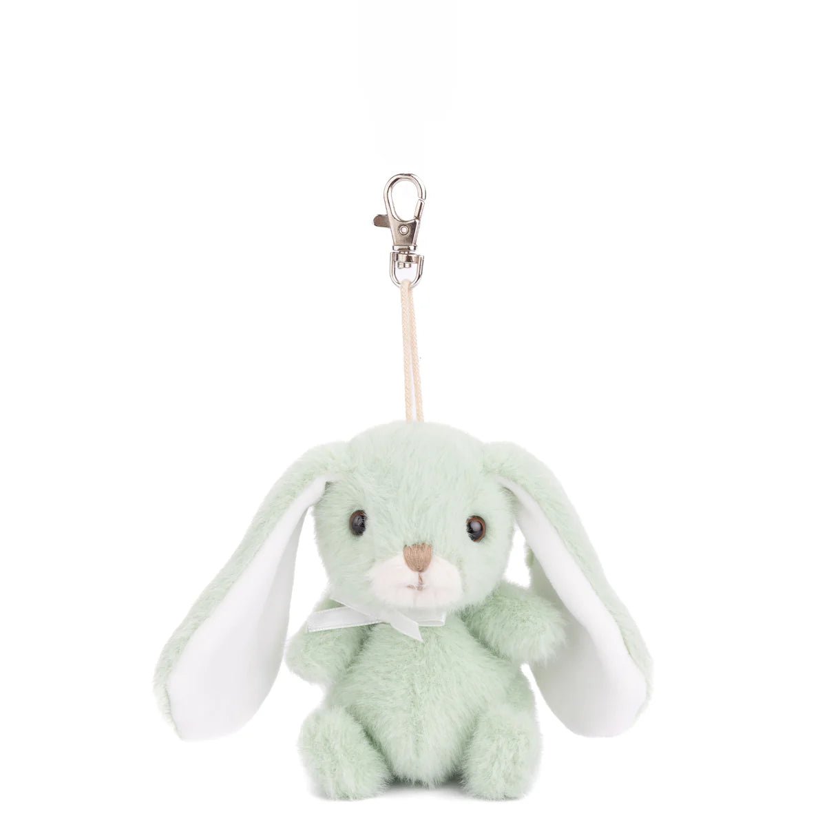 Bouncy Bunny Bag Charm - Assorted Plush Bukowski Bears Lime