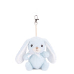 Bouncy Bunny Bag Charm - Assorted Plush Bukowski Bears Heaven Blue