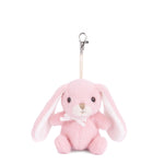 Bouncy Bunny Bag Charm - Assorted Plush Bukowski Bears Strawberry