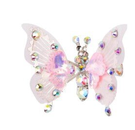 Bouncy Butterfly Hair Clip - Assorted Kids Hair Accessories Great Pretenders Pink