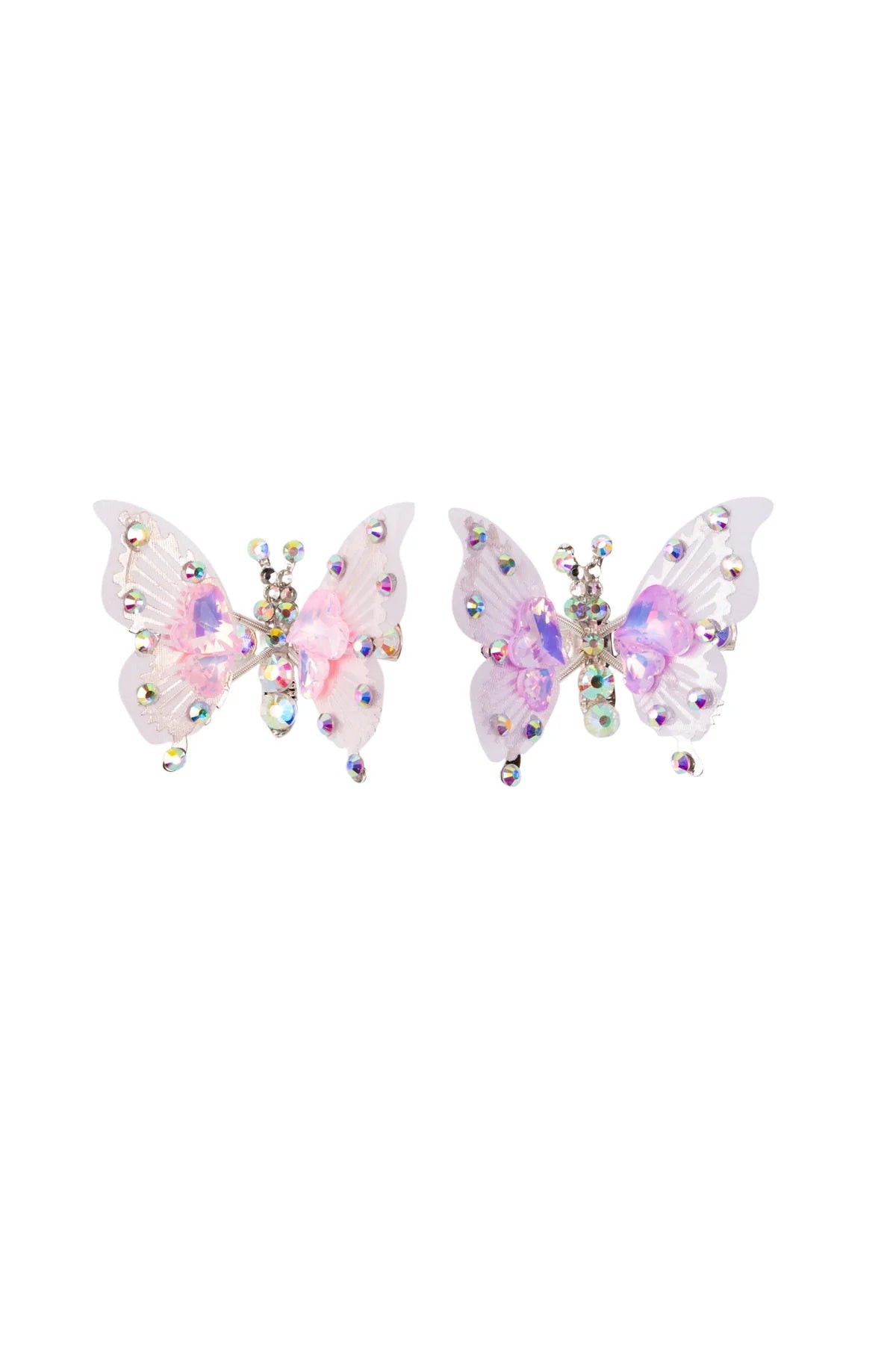 Bouncy Butterfly Hair Clip - Assorted - Sugar Babies Children's Boutique/Meg's Shoppe