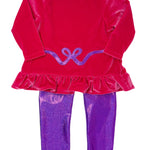 Bow Baby Doll Top Girls Tops + Tees Funtasia Too