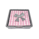 Bow Beaded Napkin Box Set Home Decor Mariposa