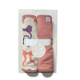 Bows - Burp Cloth Set Baby Accessories Goosies