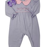 Bows Romper Girls Bubbles + Rompers Trotter Street Kids