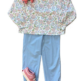 Box Athleisure Shirt - Butterfly/Floral Girls Tops + Tees Honesty