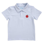 Boys Apple Polo - Sugar Babies Children's Boutique/Meg's Shoppe