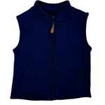 Boys Beckham Vest - Navy Boys Outerwear Millie Jay