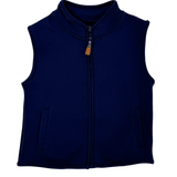 Boys Beckham Vest - Navy Boys Outerwear Millie Jay