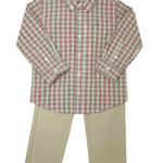 Boys Button Dress Pants - Fog Boys Pants Southbound