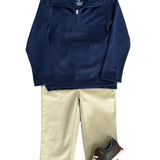 Boys Chino Pants - Khaki Boys Pants Pedal Kidswear
