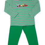 Boys Christmas Construction Pant Set Boys Sets Three Sisters