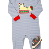 Boys Constructing Christmas Romper Boys Bubbles + Rompers Trotter Street Kids