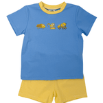 Boys Construction Short Set Boys Sets Three Sisters