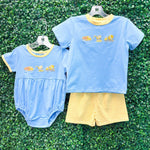 Boys Construction Short Set Boys Sets Three Sisters