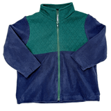 Boys Cooper Jacket - Green & Navy Boys Outerwear Three Sisters