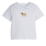 Boys Crochet Peter Pan Shirt - Lab Boys Shirts + Polos Little English