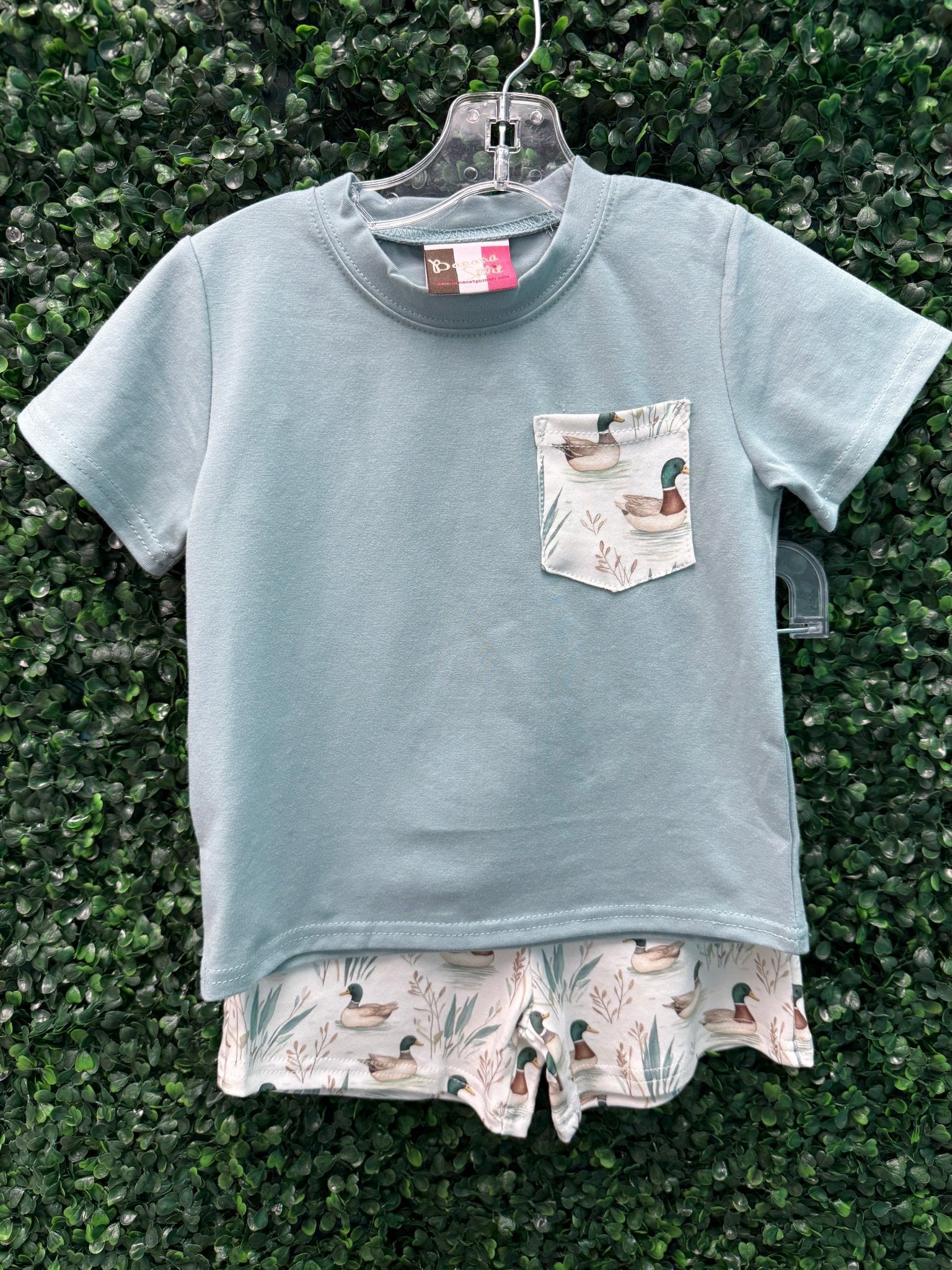 Boys Feathered Friends Short Set Boys Sets Banana Split