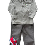 Boys Fishing Trio Polo Boys Shirts + Polos Trotter Street Kids