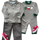 Boys Fishing Trio Romper Girls Bubbles + Rompers Trotter Street Kids