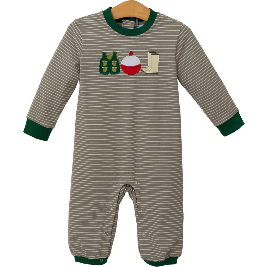Boys Fishing Trio Romper