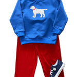 Boys French Terry Pullover - Dog Boys Shirts + Polos Trotter Street Kids