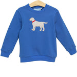 Boys French Terry Pullover - Dog Boys Shirts + Polos Trotter Street Kids