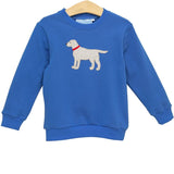 Boys French Terry Pullover - Dog Boys Shirts + Polos Trotter Street Kids