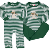 Boys Hunting Buddy Romper - Sugar Babies Children's Boutique/Meg's Shoppe