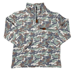 Boys Kingston 1/4 Zip Pullover - Camo Boys Outerwear Millie Jay