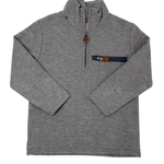 Boys Kingston 1/4 Zip Pullover - Grey Boys Outerwear Millie Jay