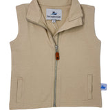 Boy's Knit Vest - Khaki Boys Outerwear Southbound